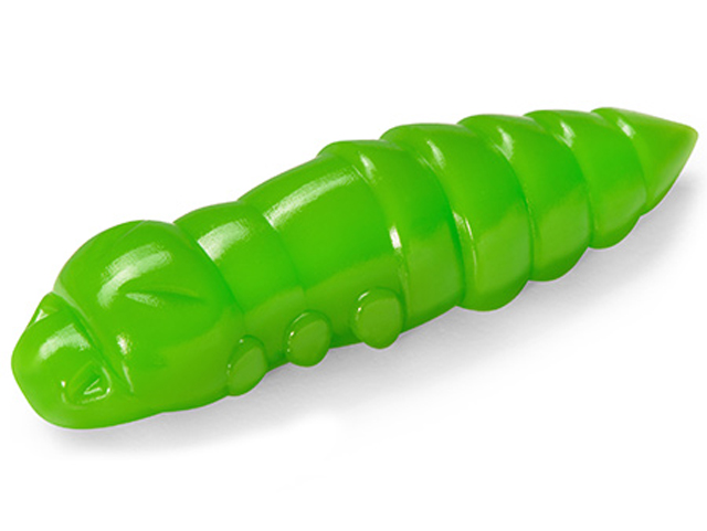 Larve FishUp Trout Series Pupa Cheese, Culoare 105 Apple Green, 2.2cm, 12buc/plic
