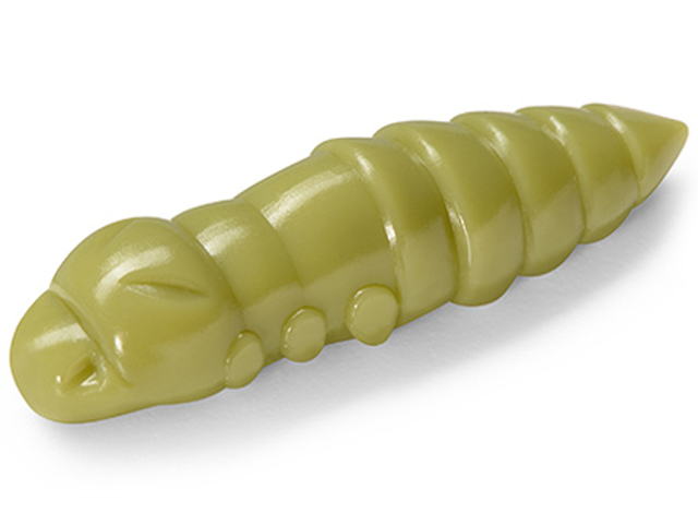Larve FishUp Trout Series Pupa Cheese, Culoare 109 Light Olive, 2.2cm, 12buc/plic