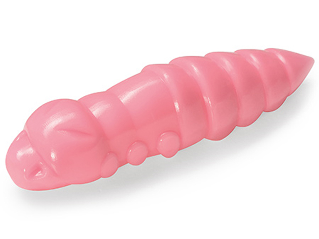 Larve FishUp Trout Series Pupa Cheese, Culoare 048 Bubble Gum, 3.8cm, 8buc/plic