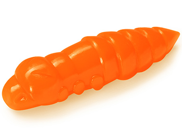 Larve FishUp Trout Series Pupa Cheese, Culoare 113 Hot Orange, 3.8cm, 8buc/plic