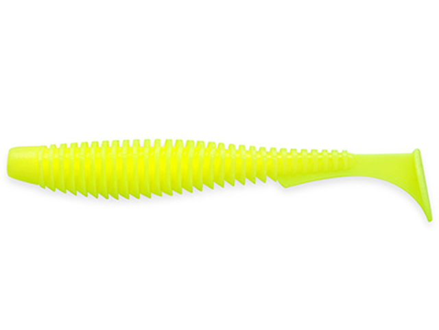Shad FishUp U-Shad 4", Culoare 046 Lemon, 10.1cm, 8buc/plic