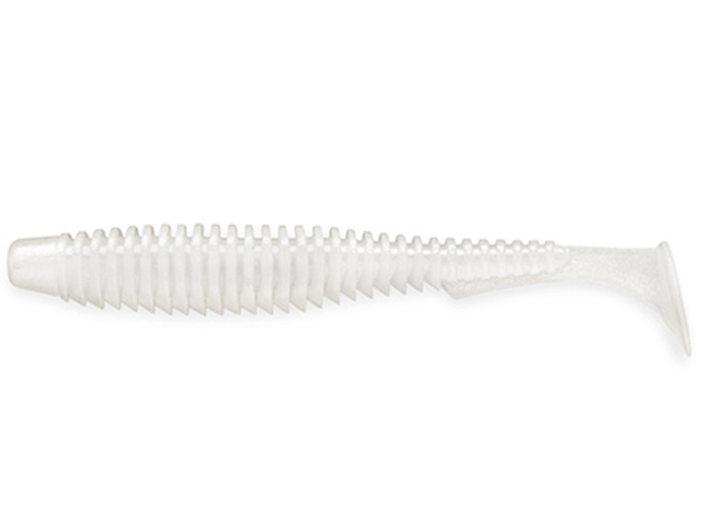 Shad FishUp U-Shad 4", Culoare 081 Pearl, 10.1cm, 8buc/plic