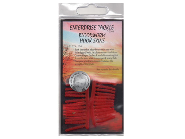 Libelule artificiale Enterprise Tackle Bloodworm Hook Skins