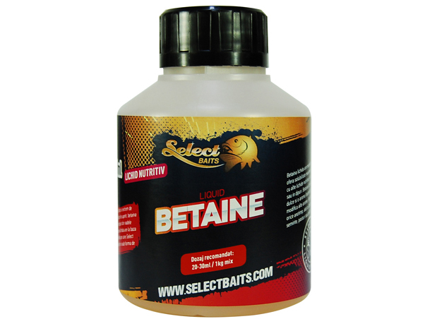 Lichid nutritiv Select Baits Betaine, 250ml