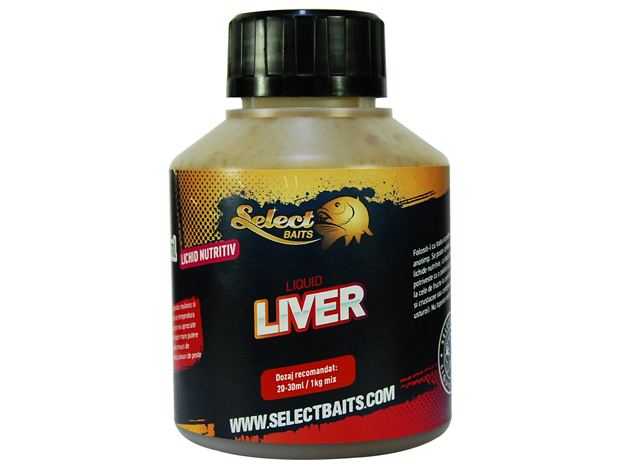 Lichid nutritiv Select Baits Liver, 250ml