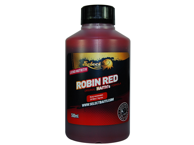 Lichid nutritiv Select Baits Robin Red Original Haiths, 500ml