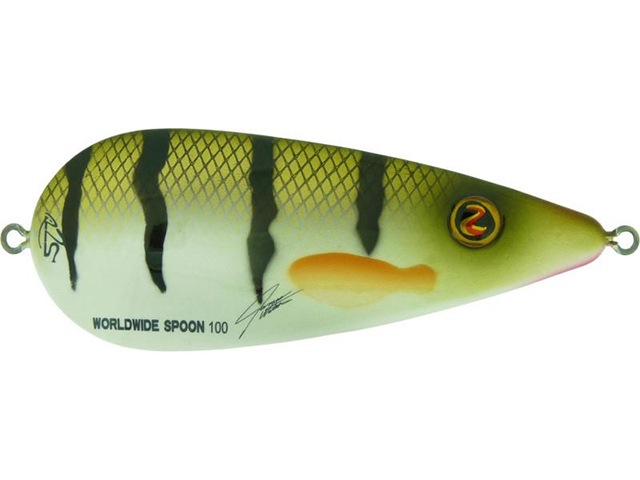Lingurita oscilanta River2Sea Worldwide Spoon 10cm 28g Perch 09