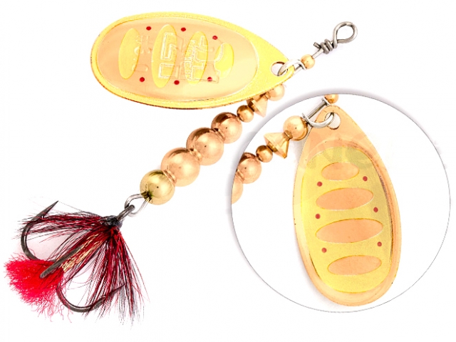 Lingurita rotativa Pontoon21 Ball Concept Spinner 0 2.2g B01-003