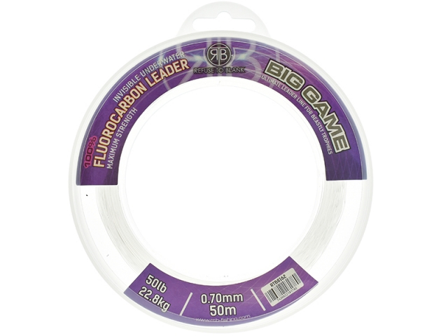 Fir fluorocarbon RTB Big Game Fluorocarbon Leader, 0.60mm/40lb, 50m
