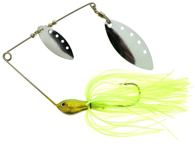 Spinnerbait RTB Dual Blade Spinnerbait 16g, Green Chartreuse