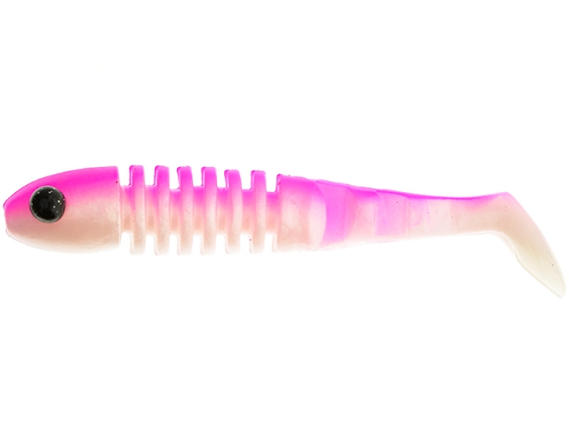 Shad Delalande Skeleton 11cm Bubble Gum, 1buc