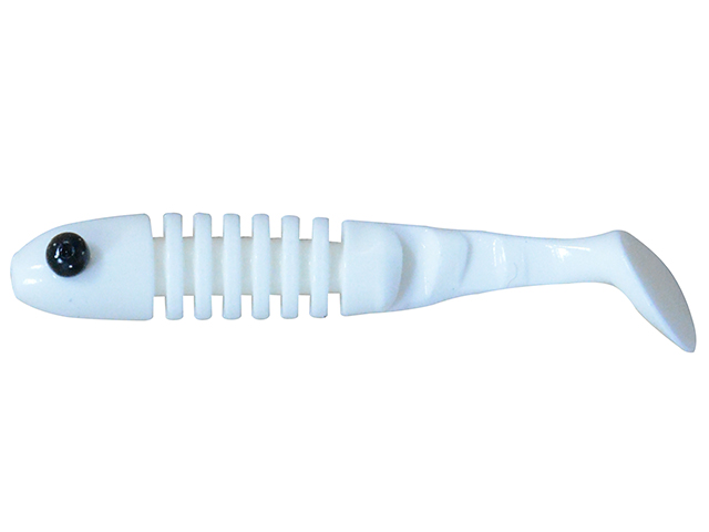 Shad Delalande Skeleton 11cm White, 1buc