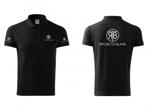 Tricou RTB Polo T-Shirt, Black, Large